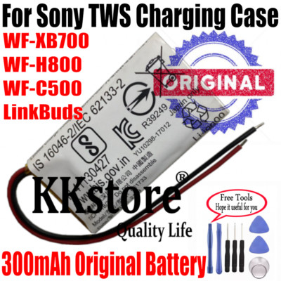 Original Battery For Sony WF-XB700,WF-H800, WF-C500,LinkBuds TWS Charging Case