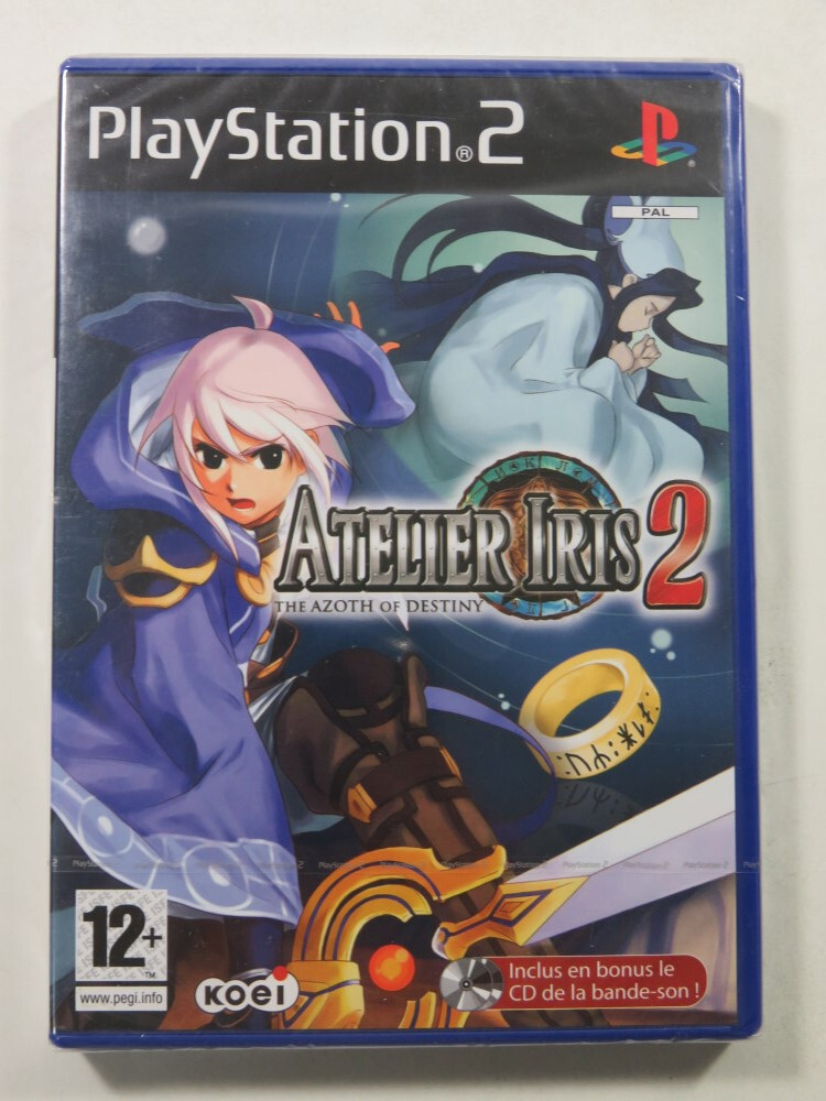 ATELIER IRIS 2 : THE AZOTH OF DESTINY SONY PLAYSTATION 2 (PS2) PAL-FR (NEUF - BR