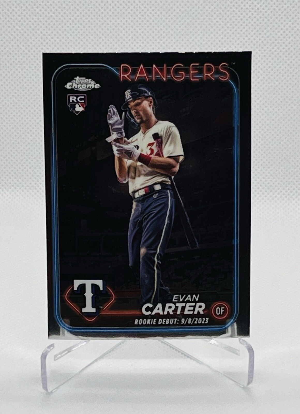 EVAN CARTER (RC) | 2024 Topps Chrome Update | #USC199 Rookie Debut | Rangers