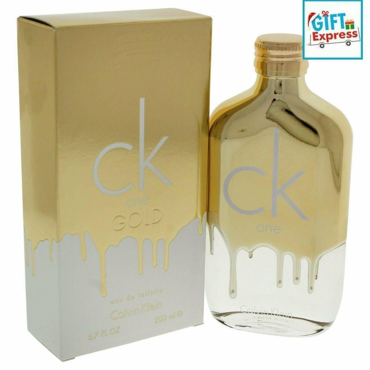 Calvin Klein CK One Gold EDT 6.7 oz Spray Unisex Perfume Elegant