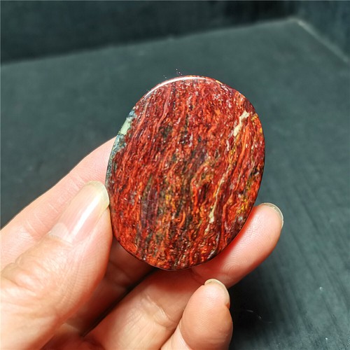 TOP 51.4G Natural Rare Beautiful Namibia " Pietersite" Gemstone Healing R1338 - Picture 9 of 9