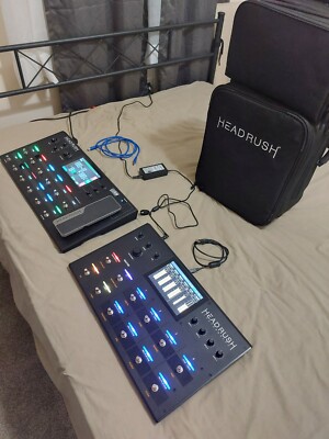 Head Rush Pedalboard and Head Rush Looperboard + Carry bag and cords