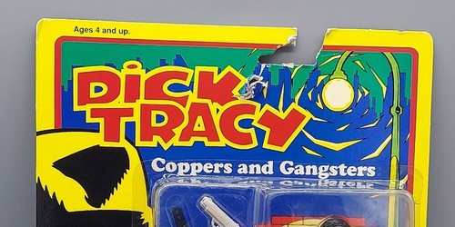 Figura de acción Dick Tracy 1990 Playmates Al Big Boy Capone en tarjeta, de colección sellada - Imagen 2 de 11