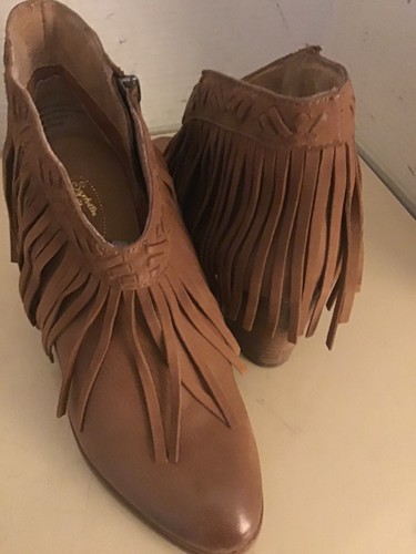 Seychelles Mujer Castaño Marrón Cuero World Tour Botas US Talla 7 Euro 38 - Imagen 11 de 11