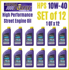 Royal High Performance Street Engine Oil 10W-40 1-Qt Bottle Set of 12 31140