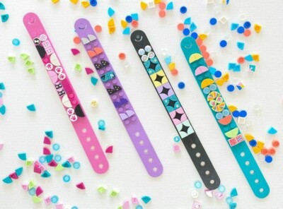 LEGO - 100 pcs Assorted Extra Dots For Bracelet - 1x1 Tiles Round