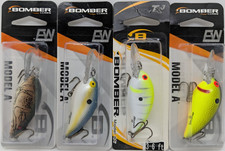 4 - Bomber  Model A Crankbaits - 2-1/8 - 5/16...