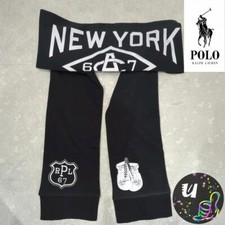 Ralph Lauren Men Scarf Polo Muffler Fashionable Black Limited Edition VHTF Rare