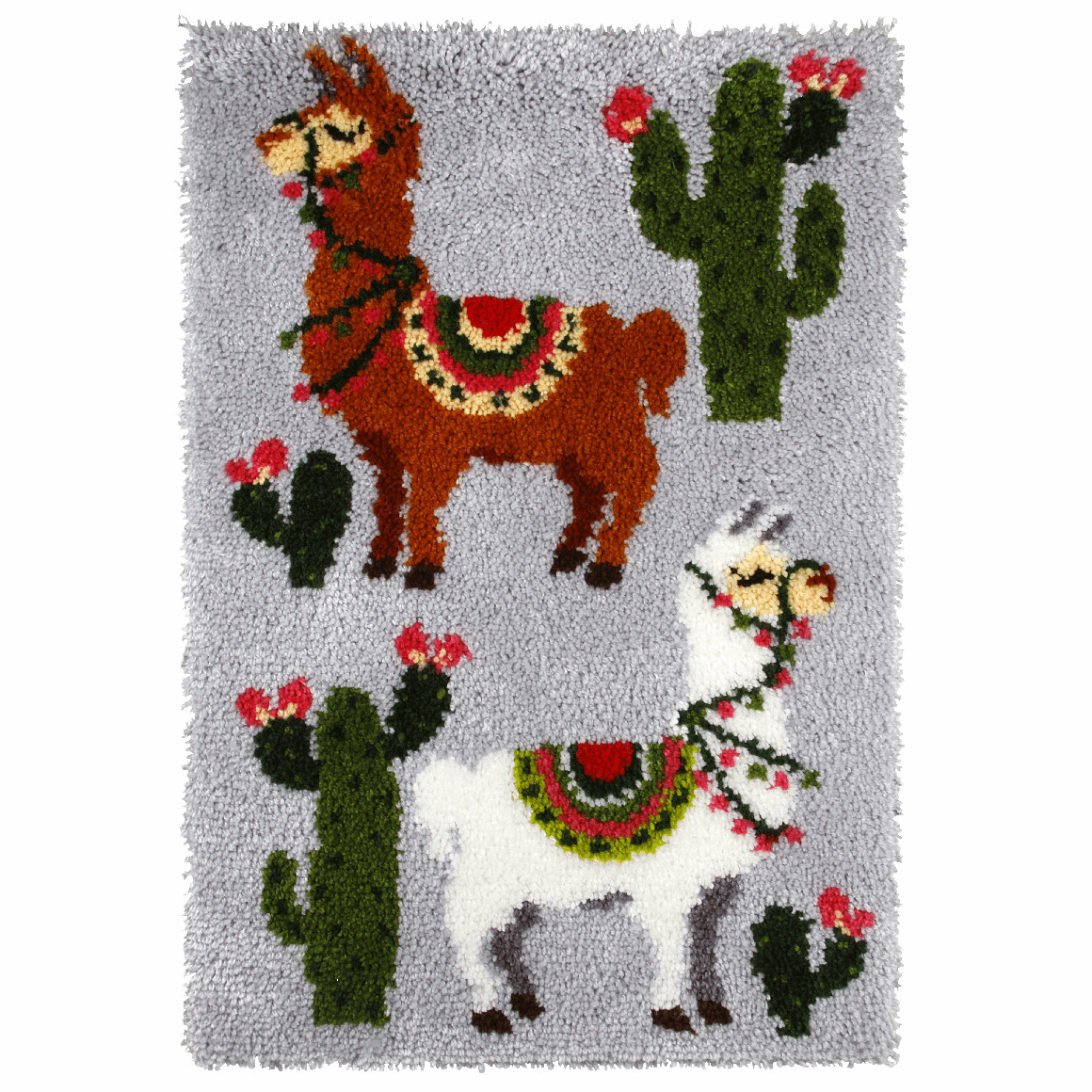 Latch Hook Rug Kit Llama - Image 2