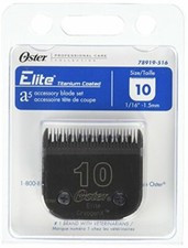 Oster Elite CryogenX Professional Animal Clipper Blade, Size 10 078919-516-005 