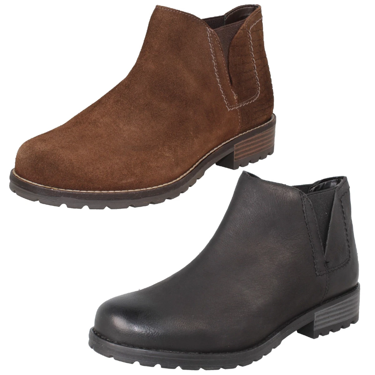 Low boots best sale clarks