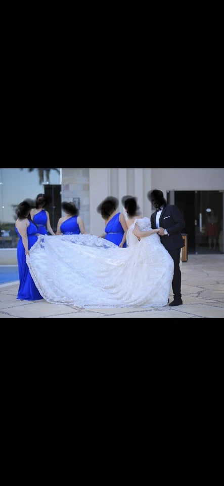 Vestidos de novia Cristal Swarovski marfil Foto 4 de 4