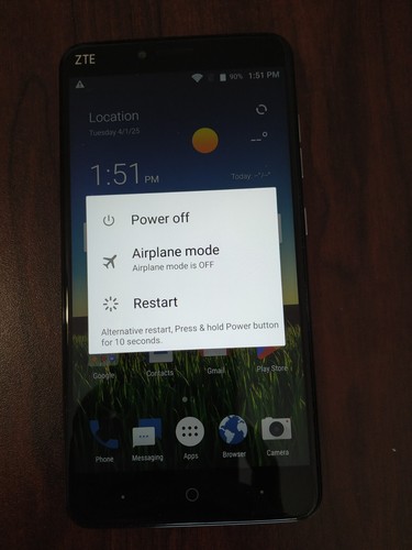 ZTE Z983 Blade X Max Cricket Smartphone GOOD - Picture 13 of 22