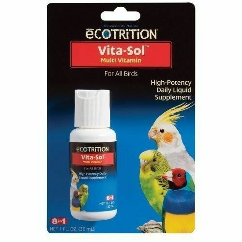 8 in 1 Pet Products Beod328 Vitasol High Potency Multi Bird Supplement