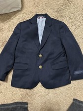 Tommy Hilfiger Little Boys Alexander Blazer 4T, Master Navy 