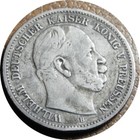 elf Germany Prussia 2 Mark 1876 B   Kaiser  Wilhelm  I12 — photo 1