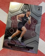 2024 Panini Mosaic Football Card #351 Ben Sinnott RC - Washington Commanders