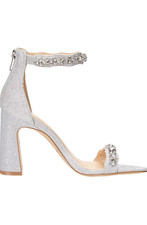 Jewel by Badgley Mischka Women's Ornamented Dress Sandals Size 9