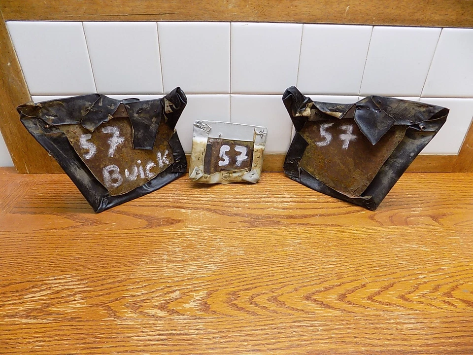 1957 Buick Roadmaster Power Bench Seat Track Trim Panel - Image 2 of 4