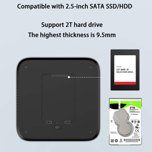 Rocketek MM483 For Mac Mini Docking Station With Hard Disk Enclosure - 第 4/7 張圖片