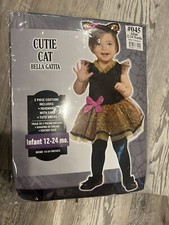 Baby Cutie Cat Halloween costume 12 24 Months, Pre-owned