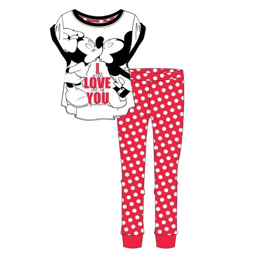 Damen Pyjama Mädchen Charakter Pyjama Set Nachtwäsche PJS Neuheit Disney Marvel - Bild 16 von 23