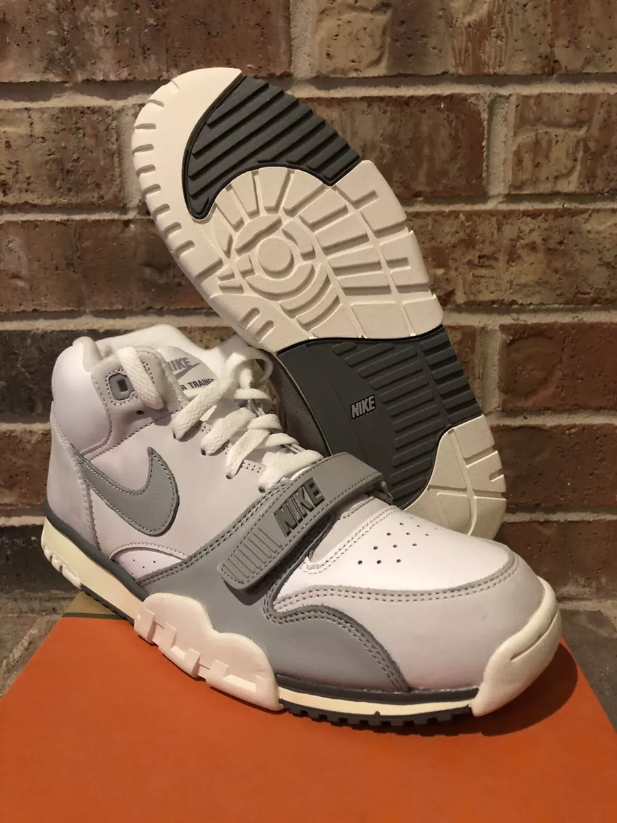New 9.5 Nike Air Trainer 1 Photon Dust Light Smoke Grey Bo Jackson