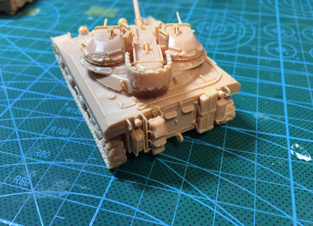 3D Printed 1/72 United States T92 Light Tank Unpainted Kit Model