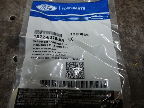 Ford OEM Crankshaft Pulley Washer- 1S7Z-6378-AA - Picture 3 of 4