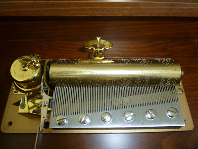 Rare Vintage Reuge Music Box 72 Keys / 3 Songs 'Beethoven' Limited