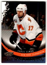 Chris Simon 2006-07 UD Power Play Last Man Standing #LM6 New York Islanders
