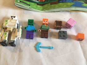 LEGO Minecraft The Iron Golem (21123) 100% Complete