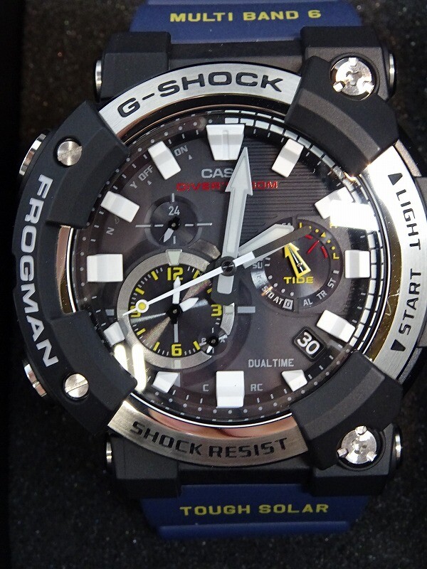 CASIO G-SHOCK FROGMAN GWF-A1000-1A2JF MASTER OF G Solar Men's Wrist Watch Japan
