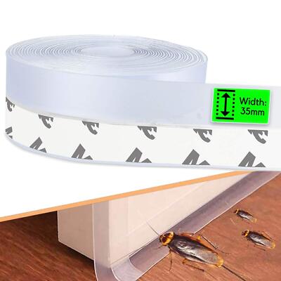 2024 Updated Weather Stripping Door Seal Door Draft Stopper Silicone Seal Str...