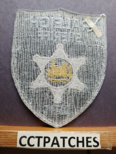 RALEIGH COUNTY, WEST VIRGINIA SHERIFF (POLIZEI) SCHULTERAUFNÄHER WV - Bild 2 von 2