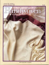 Handwoven by Interweave Press 1986 Volume 7 Nr. 1-5
