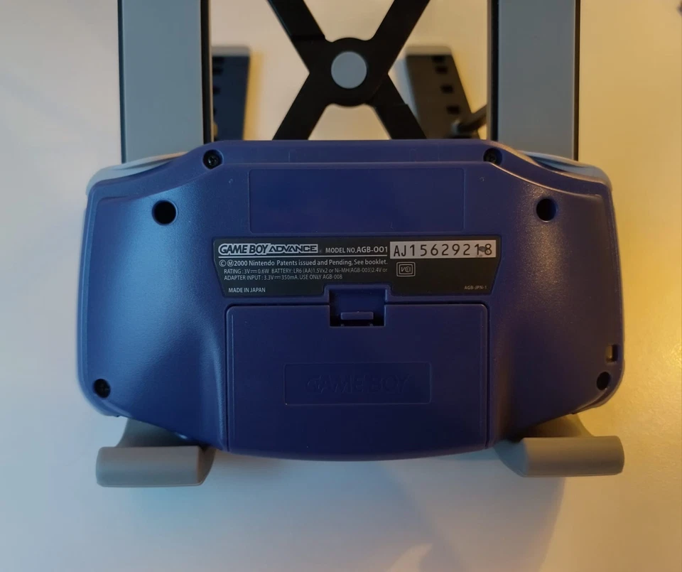 Gameboy Advance (GBA) Deep Blue Purple IPS V2 Backlight MOD 10 Brightness Levels - Image 3 of 4