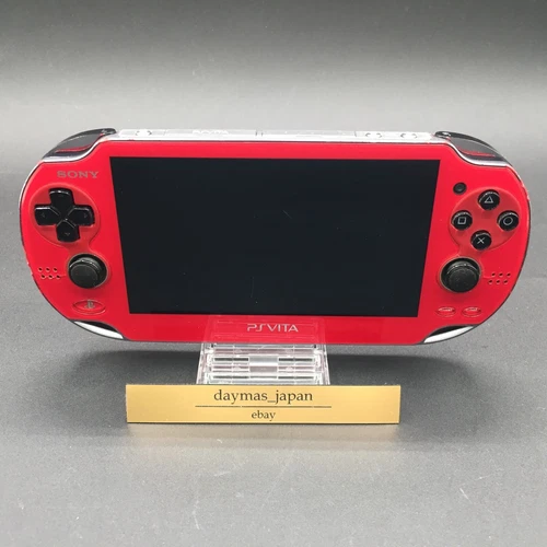 【Very Good】Sony PS Vita PCH-1000 Cosmic Red Wi-Fi Model Console only #Toy 021