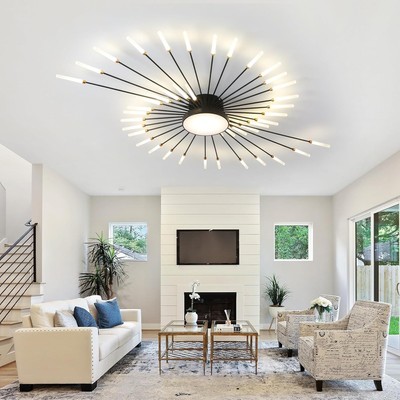 Modern Firework Ceiling Lamp,LED Ceiling Light Fixtures,für Küche,Esszimmer