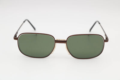 Modern Optical Keith Brown Rectangle Eyeglasses Frames Needs Lenses 54-16-140