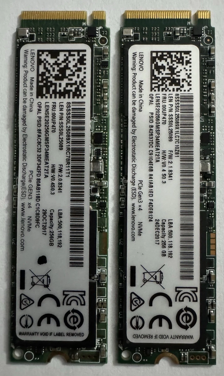 Lenovo M.2 Interface 256 GB Solid State Drives for sale | eBay