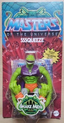 Sssqueeze Masters of the Universe Origins Snake Men Squeeze Figur Neu OVP