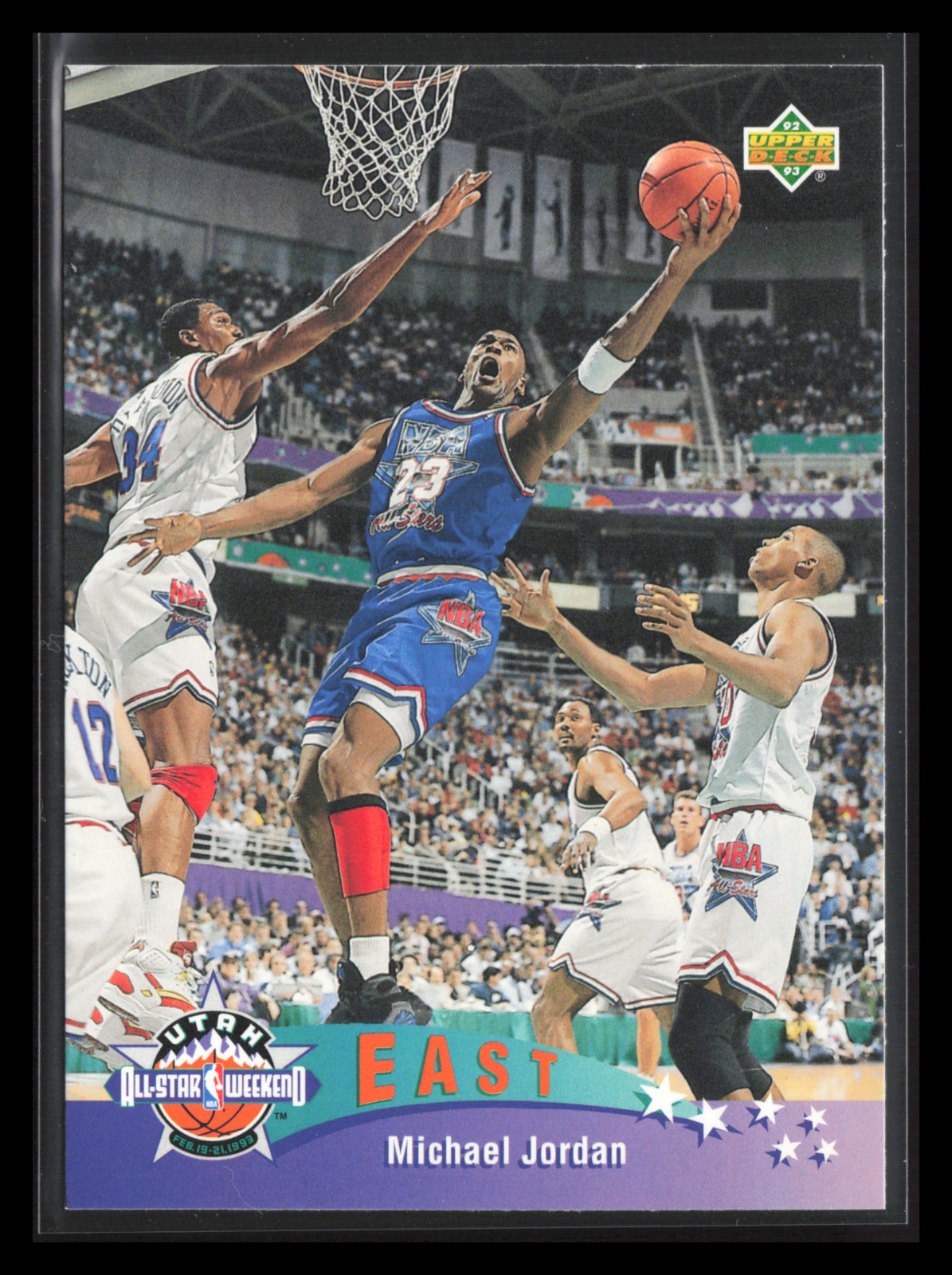 Michael Jordan 1992-93 Upper Deck #425 All-Star Weekend