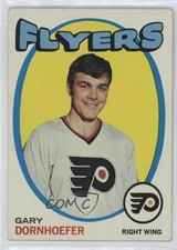 1971-72 Topps Gary Dornhoefer #89 0z0n