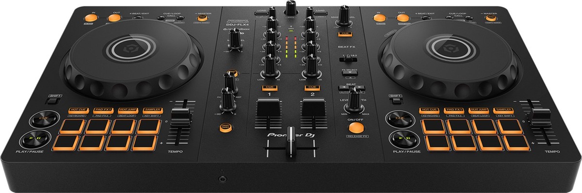 DDJ FLX4 2チャンネル 黒 Pioneer DDJ-FLX4 2-Ch DJ Controller w/ Exterior Black ProX X