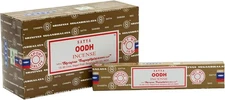 Satya Oodh incense - 12 x 15g Boxes –Made in India – Relaxing Fragrance