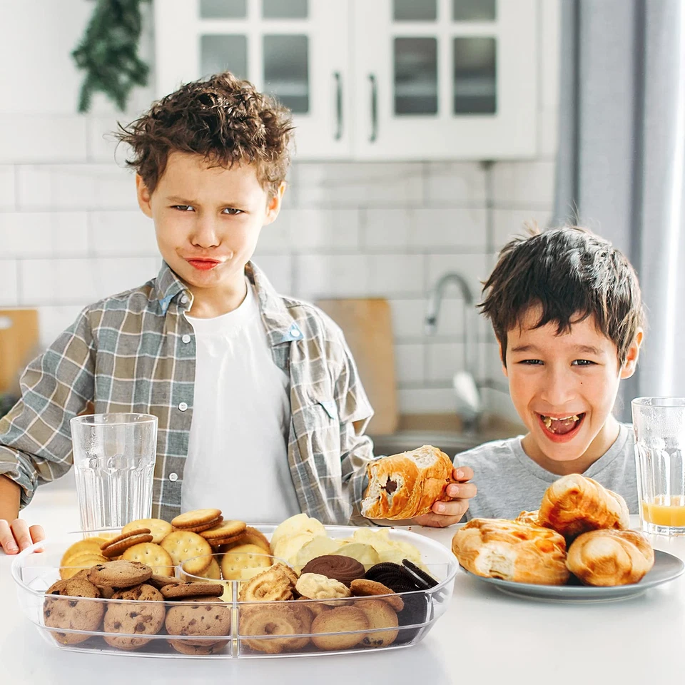 Bandeja para servir hielo de frutas, bandeja para verduras refrigeradas, plato para servir cócteles de camarones, ap... Foto 3 de 4