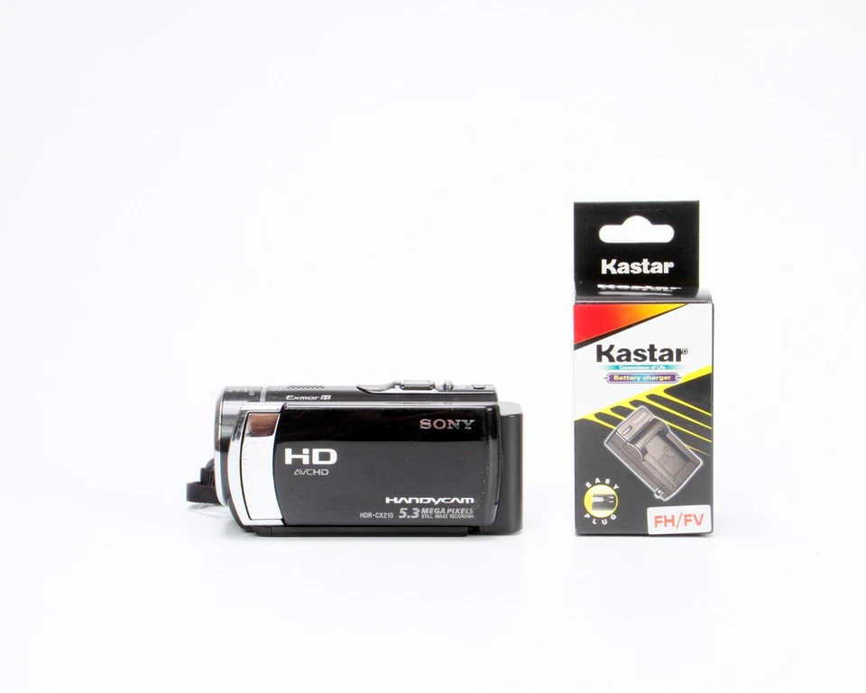 Sony HDR-CX210 High Definition Handycam Camcorder (Black) 8GB Flash Memory - Image 2 of 4