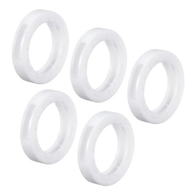 Key Cap Cover Rings, 20Pcs 24mm Keys Identifier Coding Tags Silicone Sleeve f...