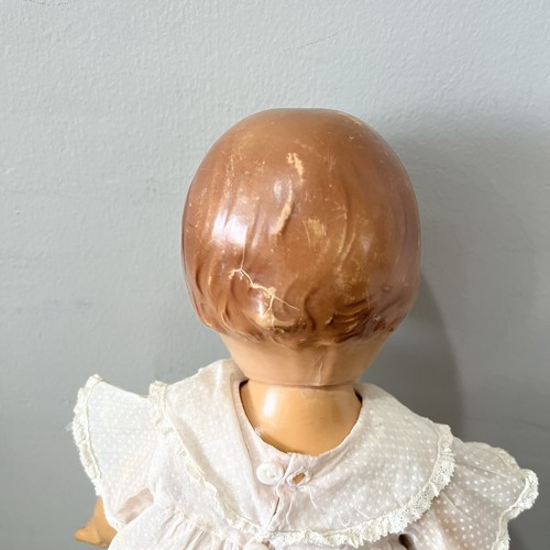 Effanbee 1946 Patsy Joan Doll unmarked composition Hard body Blue Eyes Outfit - Picture 7 of 13